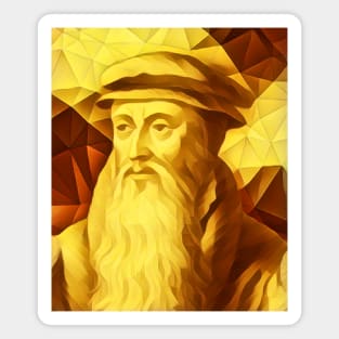 John Knox Golden Portrait | John Knox Artwork 9 Magnet